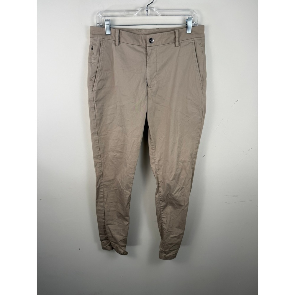 Birddogs Golf Khaki Chino Pants Mens 32x31 Tan Built-in Liner Stretch - Picture 1 of 5